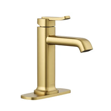 Kohler Cordate Single-handle Bathroom Faucet Gold