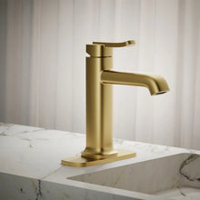 Kohler Cordate Single-handle Bathroom Faucet Gold