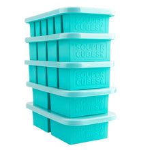 Souper Cubes Silicone Freezer Storage Tray, 5-pack