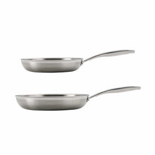 Tramontina Tri-Ply Clad Stainless Steel Fry Pan Set, 2-piece