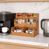 Seville Classics 4-Piece Stackable Bin Organizer