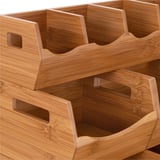 Seville Classics 4-Piece Stackable Bin Organizer