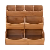 Seville Classics 4-Piece Stackable Bin Organizer