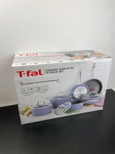 T-fal BLUE Excellence Ceramic Non-Stick Cookware Set, 10-Piece