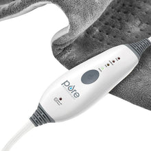 PureRelief Ultra-Wide Microplush Heating Pad Gray
