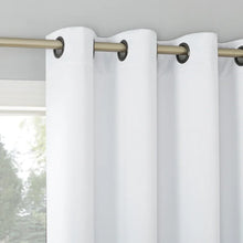 Sun Zero Broderick Theater Grade Blackout Curtains  WHITE 96 in. L x 52 in. W