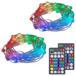 Color-Changing LED Bubble Lights 2-pack