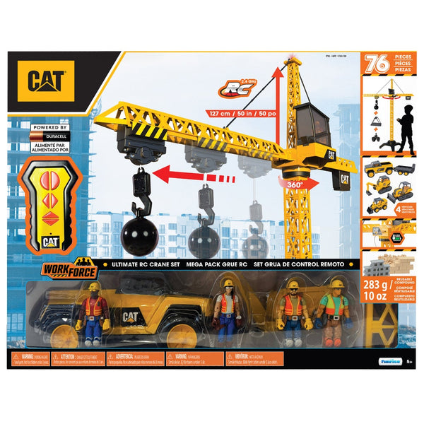 CAT Workforce Power Crane Playset RC