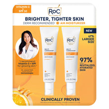 RoC Revive and Glow Vitamin C Moisturizer, SPF 30, 2.5 fl oz, 2-pack