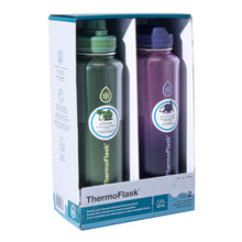 ThermoFlask 40oz Stainless Steel Bottle, 2-Pack