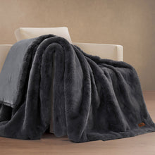 FRYE LUXE FAUX FUR THROW 60