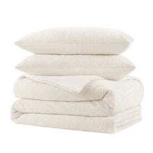 COCOCOZY BOUCLE COMFORTER SET 3PC QUEEN