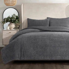 COCOCOZY BOUCLE COMFORTER SET 3PC QUEEN