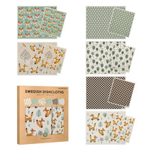 Swedish Dishcloths, 12-piece Set, Assorted Designs