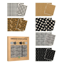 Swedish Dishcloths, 12-piece Set, Assorted Designs