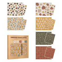 Swedish Dishcloths, 12-piece Set, Assorted Designs
