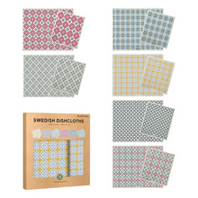 Swedish Dishcloths, 12-piece Set, Assorted Designs