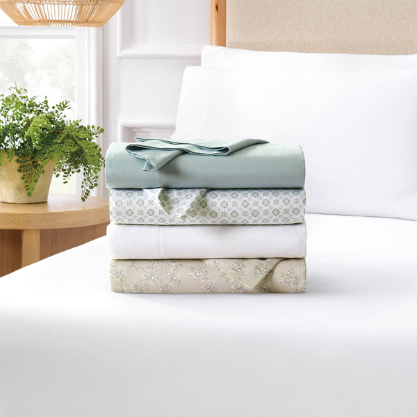 PURELY ORGANIC SHEET SET 6PC QUEEN