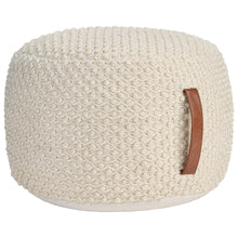 WOVEN LOOP COTTON POUF