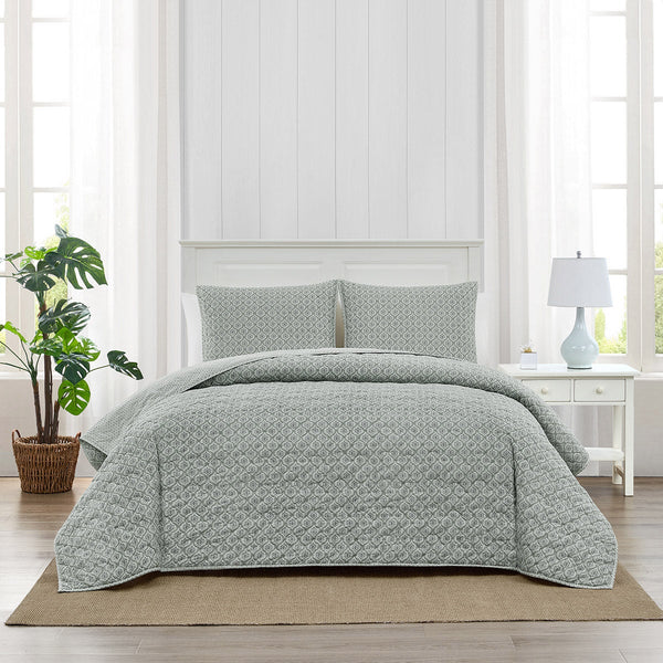 CARO HOME QUILT SET 3PC QUEEN