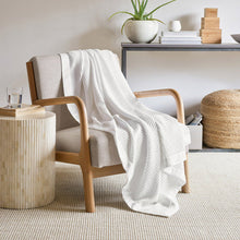 Jennifer Adams Cotton Waffle Throw 60