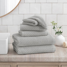 Welspun 6-Piece Towel Set, Assorted Colors