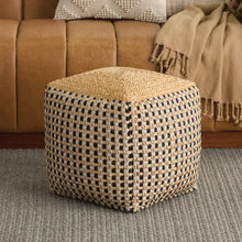 Nourison Jute Square Pouf