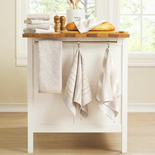 Town & Country Organic Kitchen Towels 8 Pack, in 4 Designs
