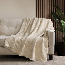 Reversible Cotton Jacquard Throw 50