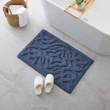 WelHome 100% Cotton Tufted Bath Rug, Assorted Colors