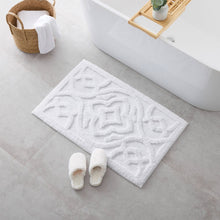 WelHome 100% Cotton Tufted Bath Rug, Assorted Colors