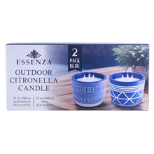 Essenza Outdoor Citronella 2-Pack Candle