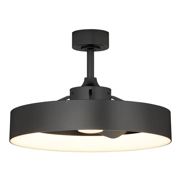 Artika Austin 23" LED Fandelier-Matte Black