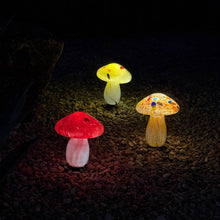 Infinity X1 Solar Glass Mushroom Lights 3-Pack