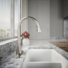 Kohler Guild Pull-down Kitchen Sink Faucet with Three-function Sprayhead