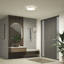 Artika Hemisphere 15” LED Flush Mount Light Fixture - Brushed Nickel
