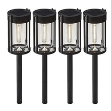GTX Solar LED Pathway Lights, 4-pack