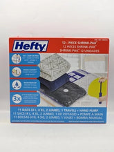 HEFTY 12 PIECE SHRINK PACK COMBO