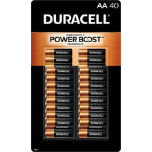 Duracell Power Boost Alkaline Batteries AA 40pk