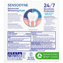 Sensodyne Advanced Whitening Toothpaste 4/6.5oz