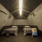 CORE 10-Person Lighted Instant Cabin Tent with Half-Fly