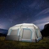 CORE 10-Person Lighted Instant Cabin Tent with Half-Fly