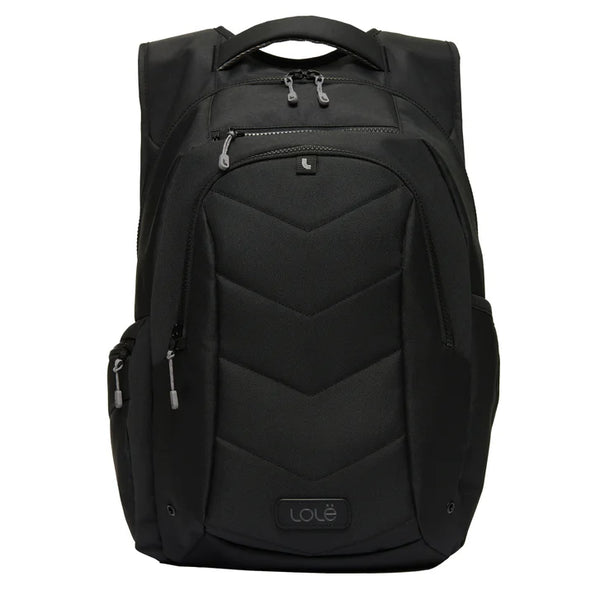 Lolë Quilted Laptop Backpack Blk