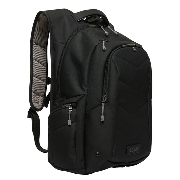 Lolë Quilted Laptop Backpack Blk