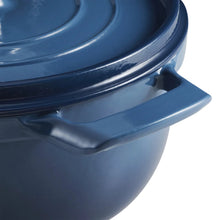Tramontina Blue 4-quart & 6-quart Enameled Cast Iron Round Dutch Oven, 2-pack
