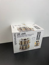 Kamenstein 20 Jar Revolving Spice Rack with Tool Caddy