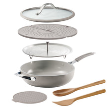 Tramontina Ceramic Non-Stick All In One Pan 7-Piece Set