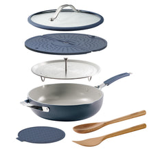Tramontina Ceramic Non-Stick All In One Pan 7-Piece Set