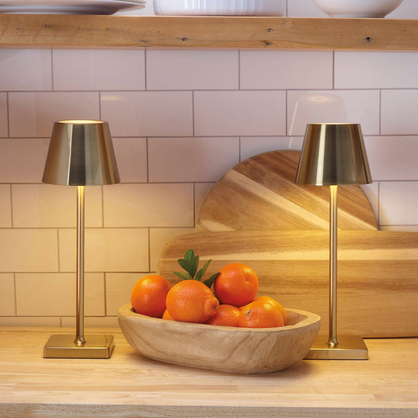 MIKASA RECHARGEABLE LED LAMP 2-PACK