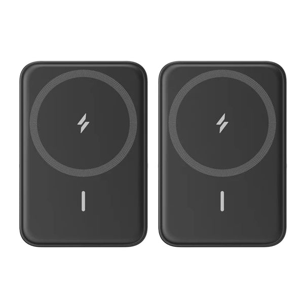 Anker MagGo Magnetic Wireless Charging 5,000 mAh Power Bank, 2-pack